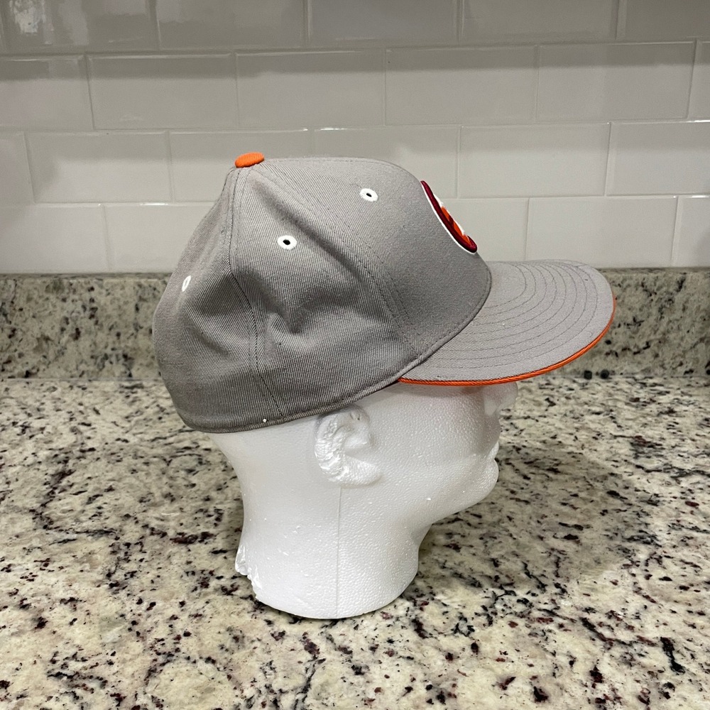 Pittsburgh‎ Steelers Reebok RBX KOLORS NFL Fitted Hat Gray Orange Size 7 3/8 Cap - Picture 2 of 8